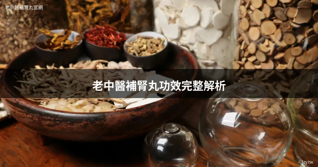 老中醫補腎丸功效